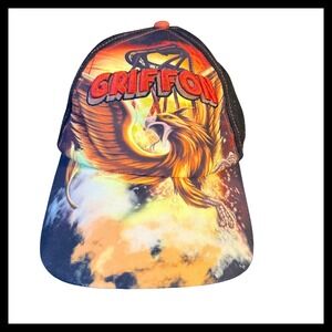 Busch Gardens Williamsburg Griffon Roller Coaster Graphic Baseball Cap